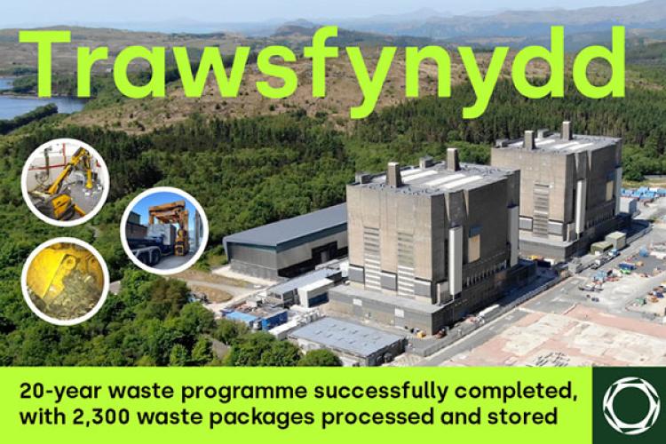 Landmark decommissioning milestone reached at Trawsfynydd Landmark decommissioning milestone reached at Trawsfynydd