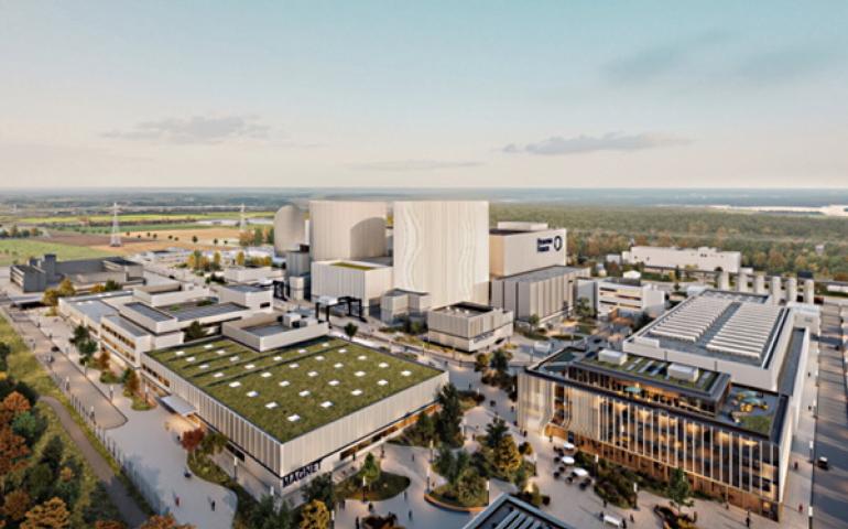 A rendering of a Stellaris power plant (Image: Proxima Fusion)