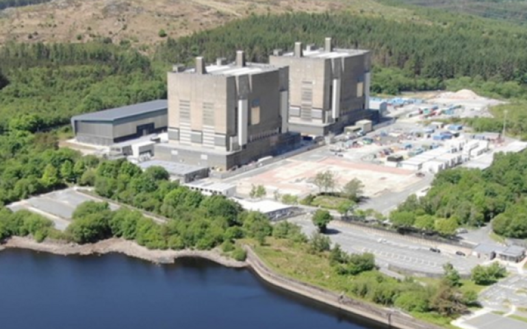 Trawsfynydd site following reactor height reduction