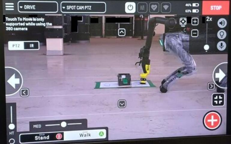 Sellafield Robot Swabbing